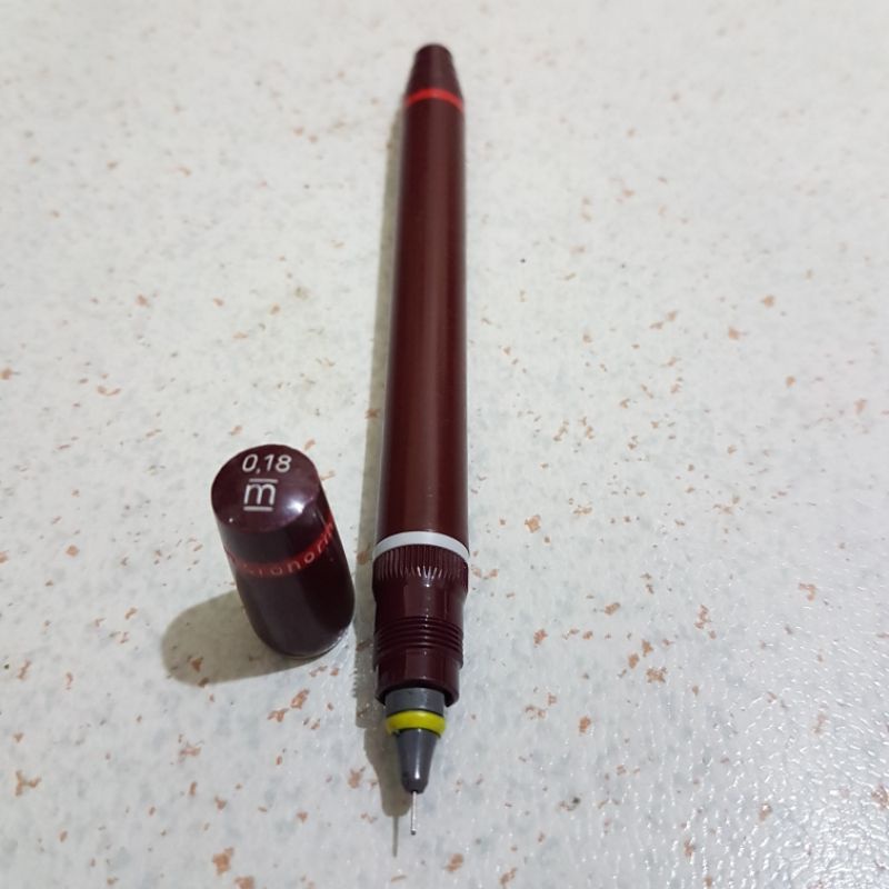 

Jarang Rotring Micronorm 0.35 rapido pulpen gambar teknik