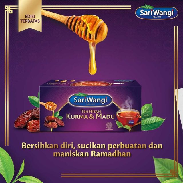 

❤️ Albani ❤️ Sariwangi Teh Hitam Celup Kurma Madu 25 Kantong - Teh Sariwangi - Teh Kurma - Aroma Manis Yang Khas