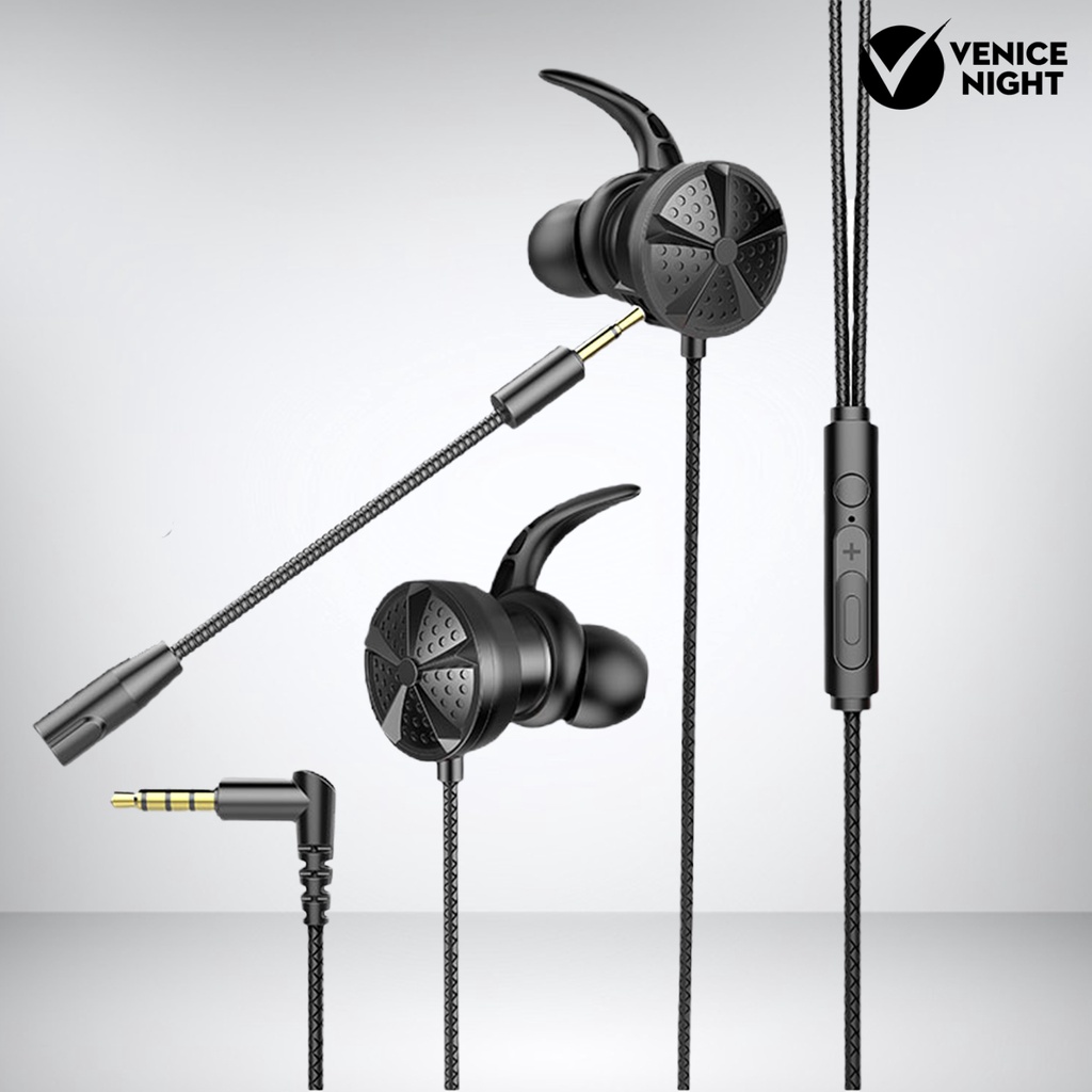 (VNEP) (Berkabel) G30 Earphone Universal dengan Mic Gaming Earbuds Deep Bass Earphones untuk Tablet