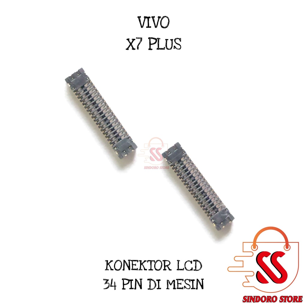Konektor Lcd Vivo X7 Plus Fpc 34 Pin Di Mesin