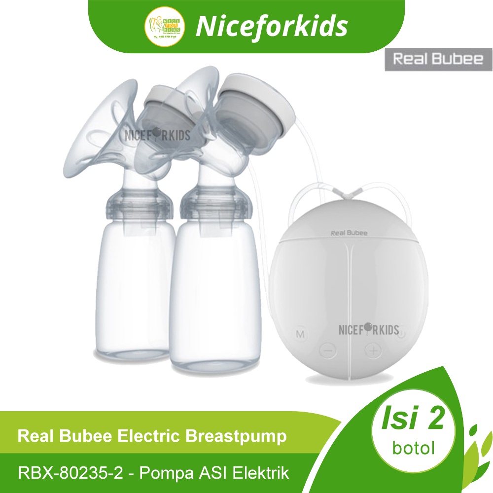 Real Bubee Electric Breast Pump (RBX-8023S-2) / Pompa Asi Elektrik