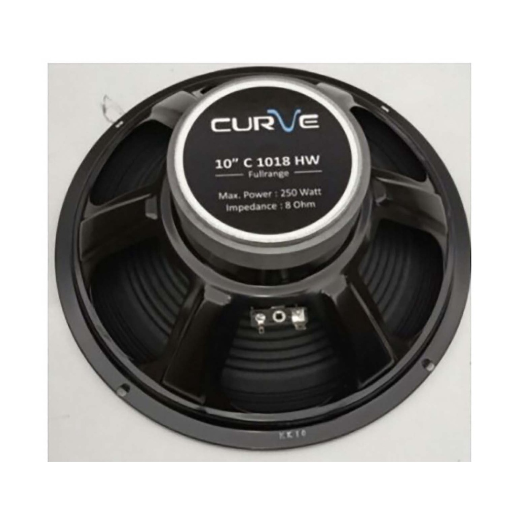 speaker 10inch acr  woofer curve 25h100 suwpp / C 1018 hw  / cannon 25h100 can-non C1018 hw