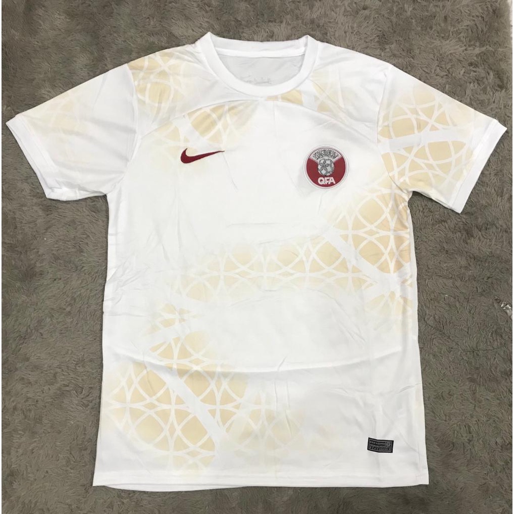 Jersey bola Qatar home piala dunia 2022 - 2023 grade ori import