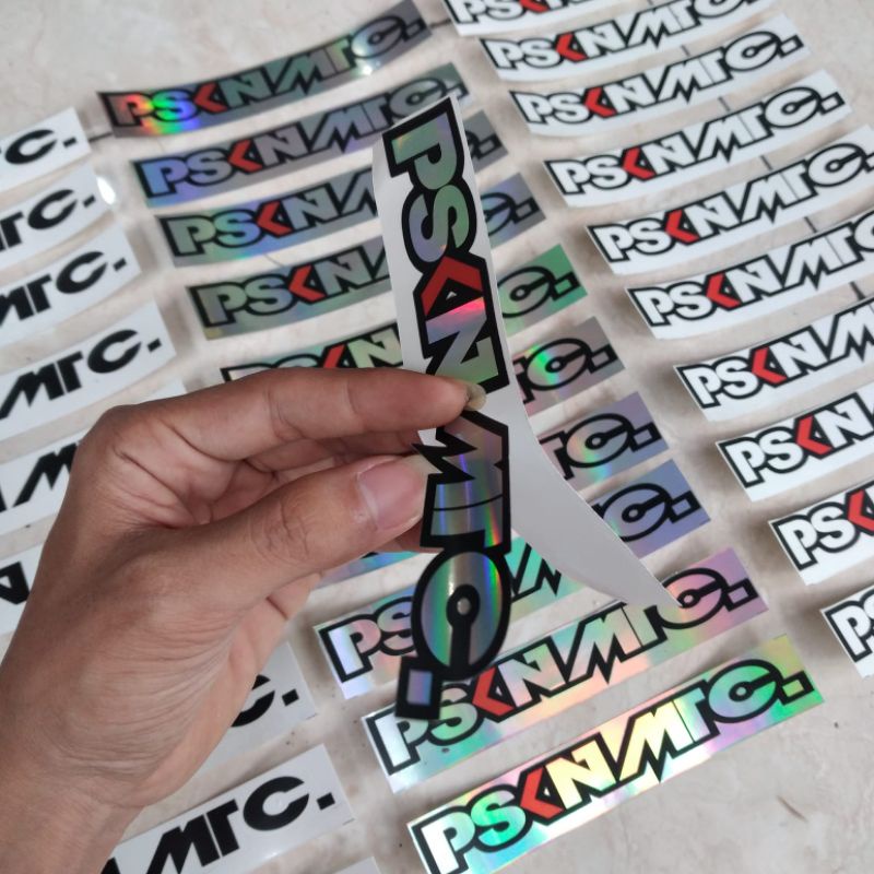 STICKER PSKNMTC PASUKAN MATIC PANJANG 15cm LEBAR 2,5cm WARNA LENGKAP HARGA 1pca STICKER TERMURAH