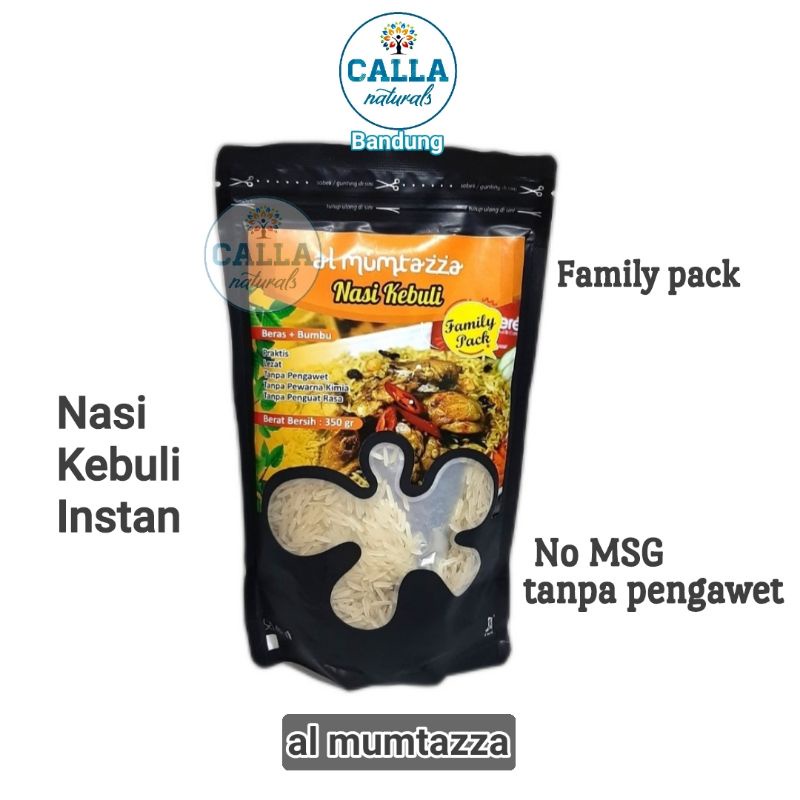 

NASI KEBULI INSTAN NO MSG HALAL AL MUMTAZZA | BERAS BASMATI ARAB - FAMILY PACK