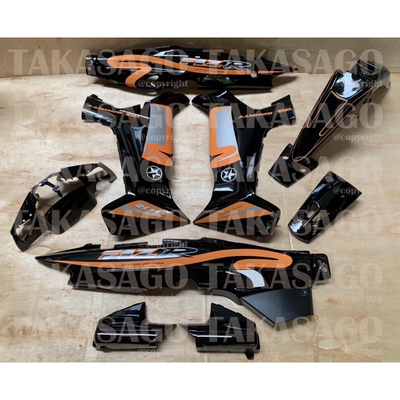 Cover Body Fizr F1zr Caltex Oren Full Set Halus Cover Bodi Yamaha Fiz r