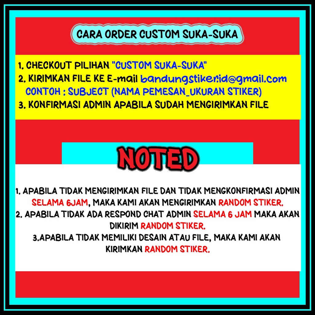 

RK Print & Cut Sticker A3+ Gratis Cutting Kisscut Label Murah Bagus