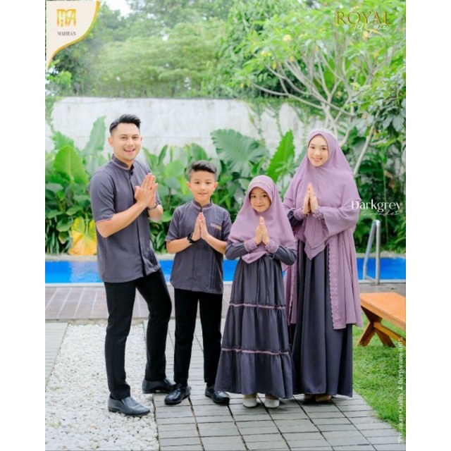 RIHAIA | Sarimbit Keluarga 2023 Royal Ied Series by Mahran X Em Outfit