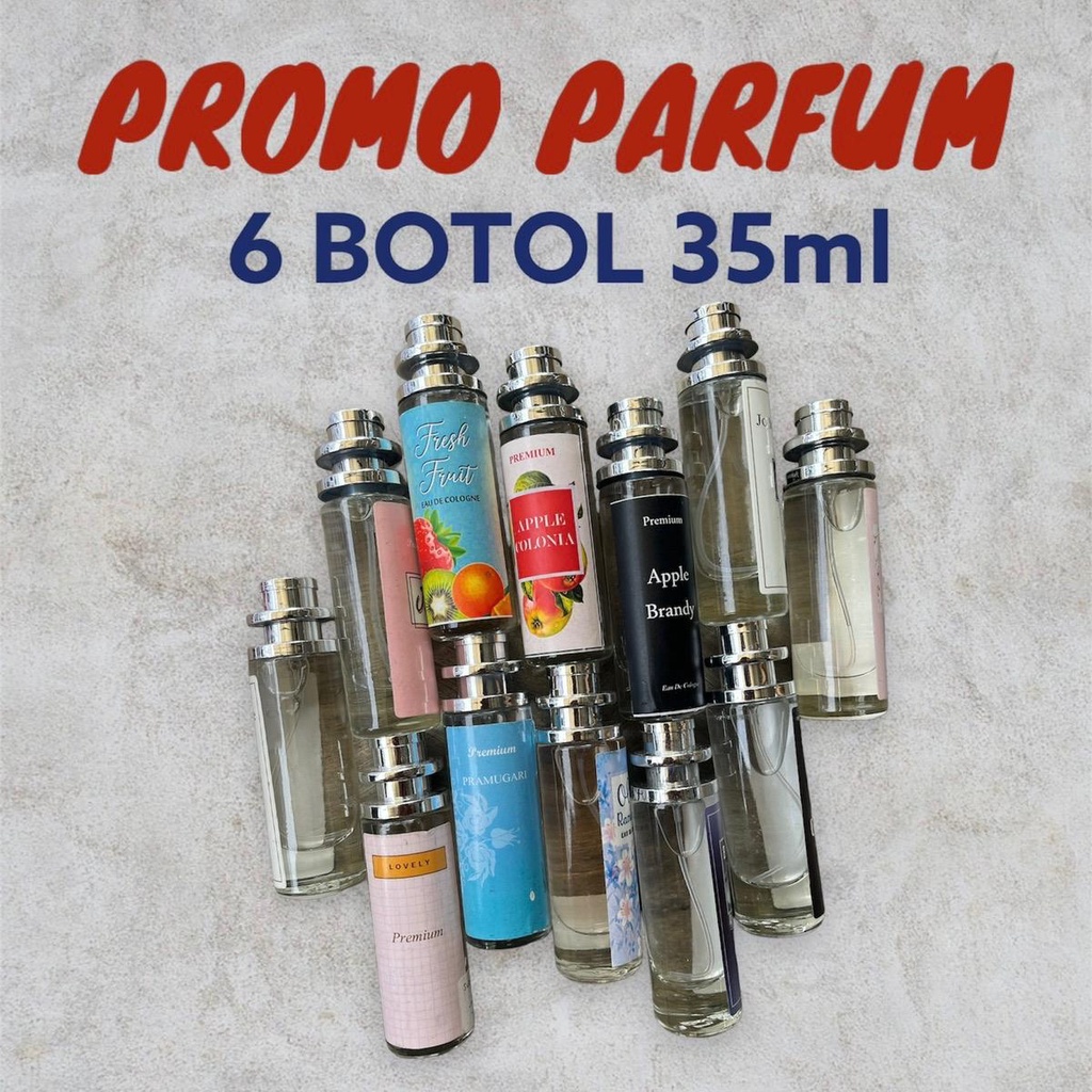 PROMO PAKET 6 Botol Inpired Parfum Thailand 35ml