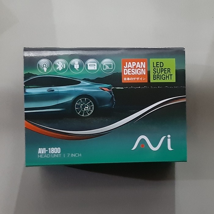 head unit double din deckless AVI avi