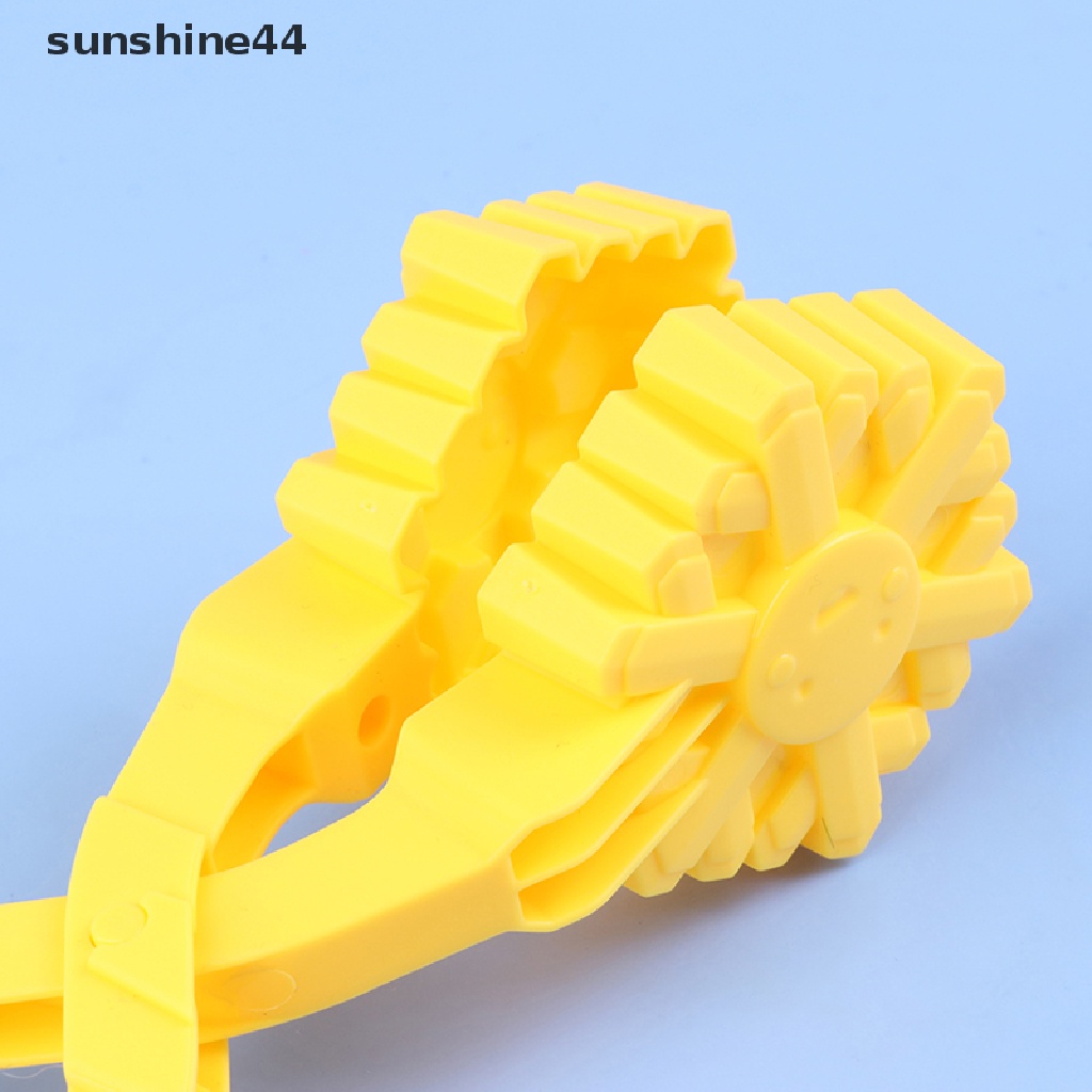 Sunshine Klip Pembuat Bola Salju / Clay Bentuk Snowflake Untuk Outdoor