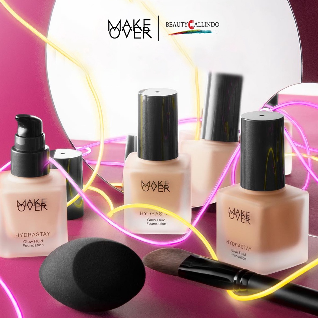 Make Over Hydrastay Glow Fluid Foundation 35ml