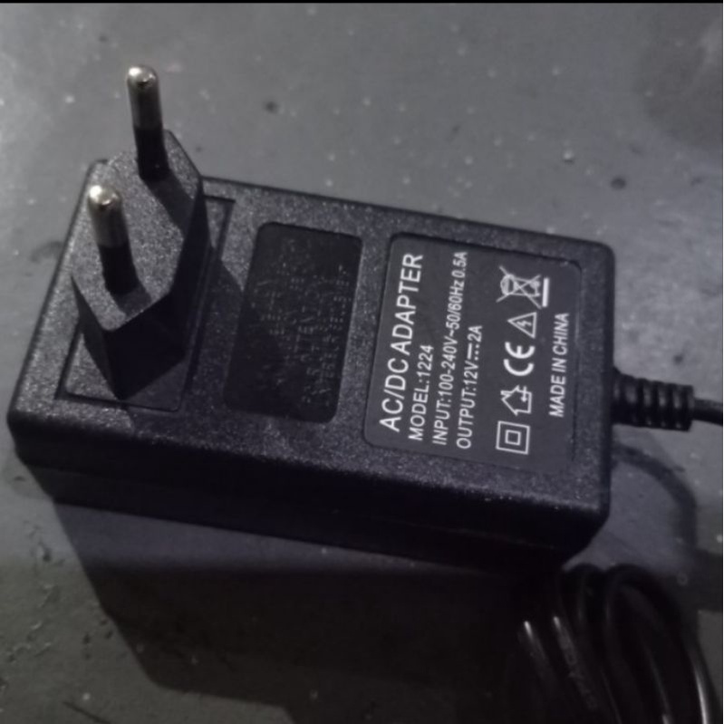 Adaptor Power Supply 12V 2 Ampere Cctv 12 V DC 2a Lampu Led
