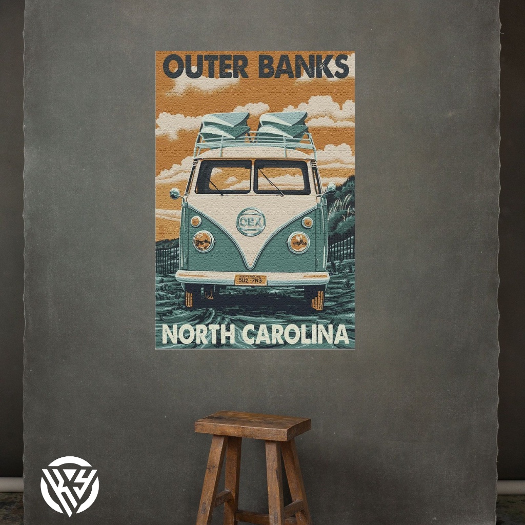 Poster Retro MDF Hiasan Dinding Kamar Cafe Aesthetic