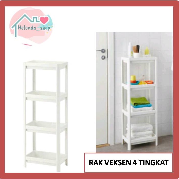 Rak VESKEeN dariIKEA 4susun