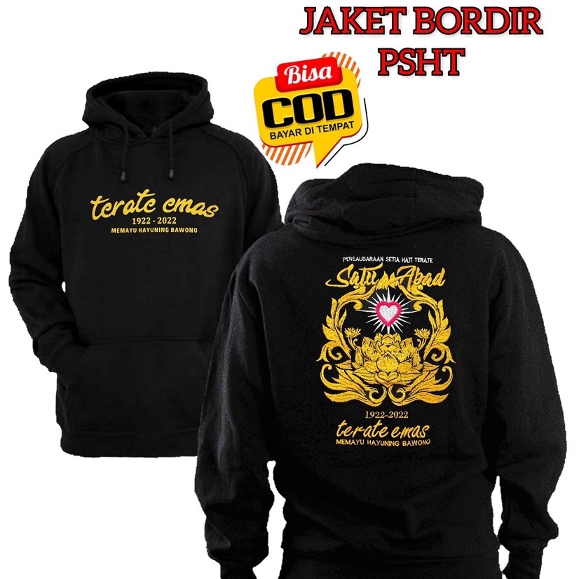 jaket psht satu abad - jaket psht full bordir