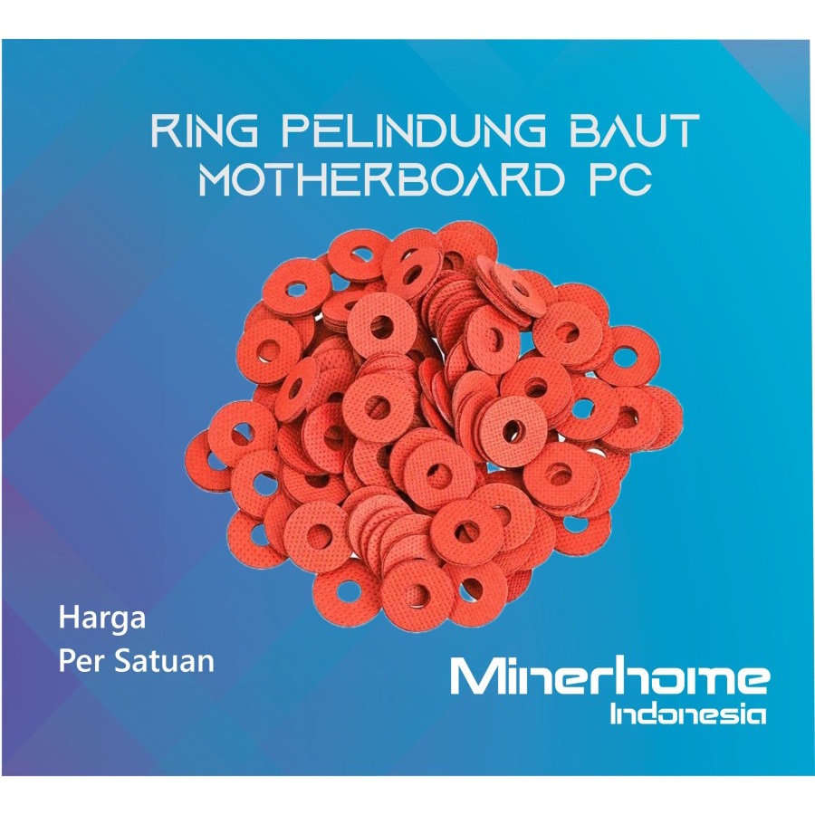 Ring Pelindung Baut Skrup Motherboard Isolator Casing PC