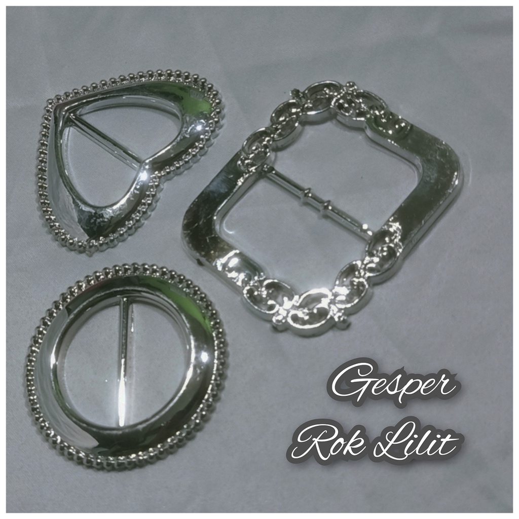 Ring Gesper [ Rok lilit / Wrap Skirt ] Motif Random