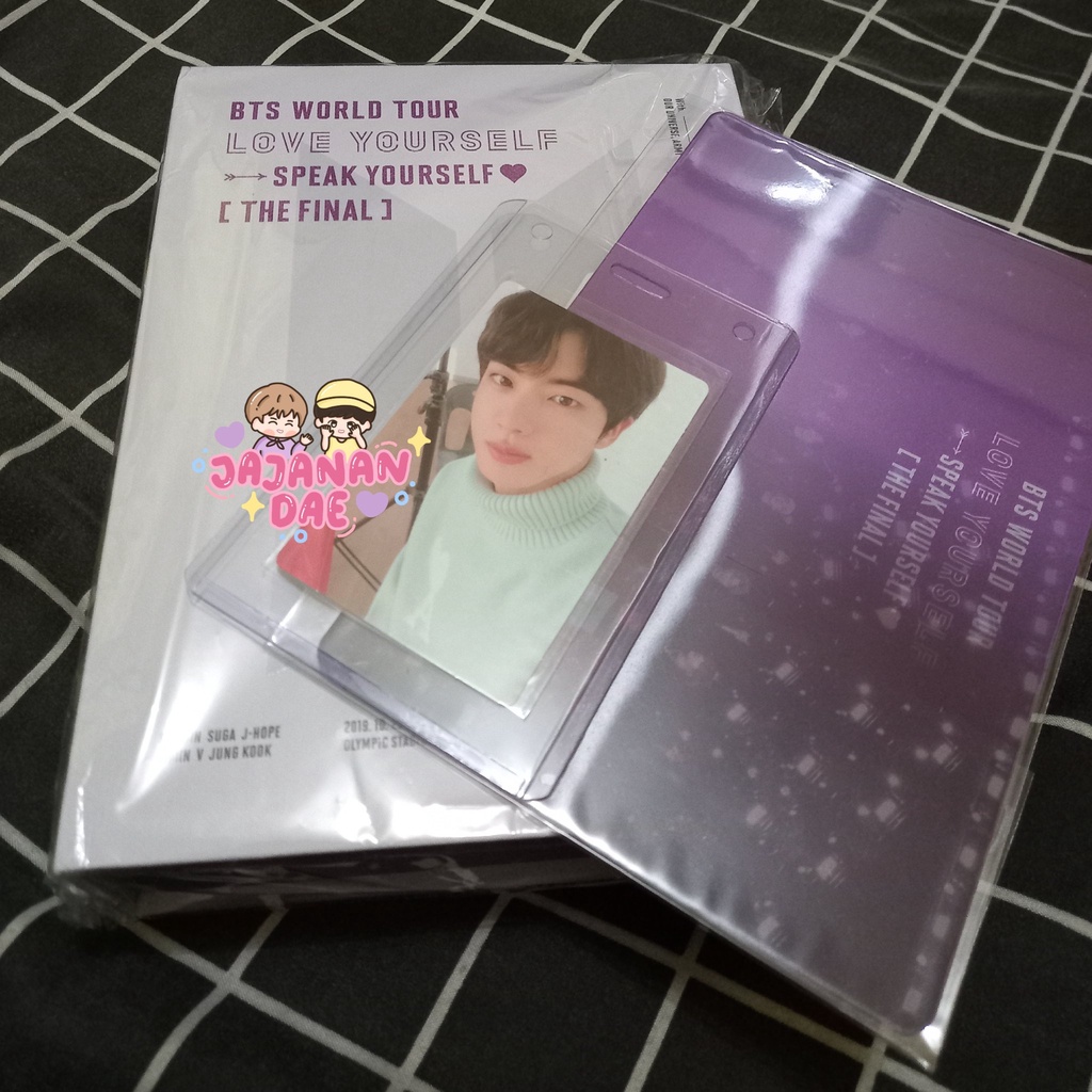 [BACA DESKRIPSI] Photocard PC BTS Jin Seokjin RPC SYS Only Love Yourself: Speak Yourself [The Final]