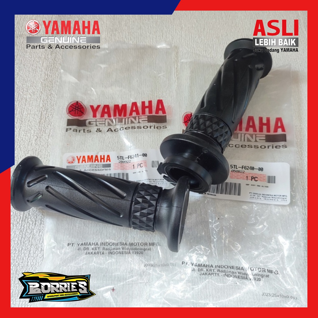 HANFAT HANPAD HANGRIP MIO LAMA OLD SPORTY KANAN KIRI ORI ORIGINAL YAMAHA 5TL-F6240-F6241-00