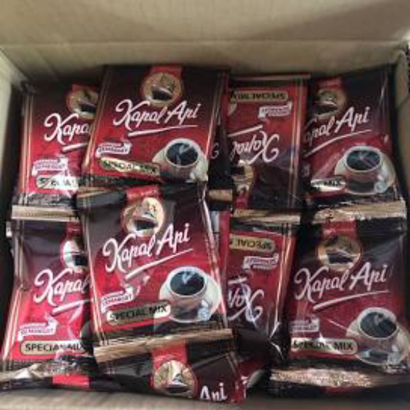 

Kopi Kapal Api Spesial Mix (1 renteng isi 10 pcs)