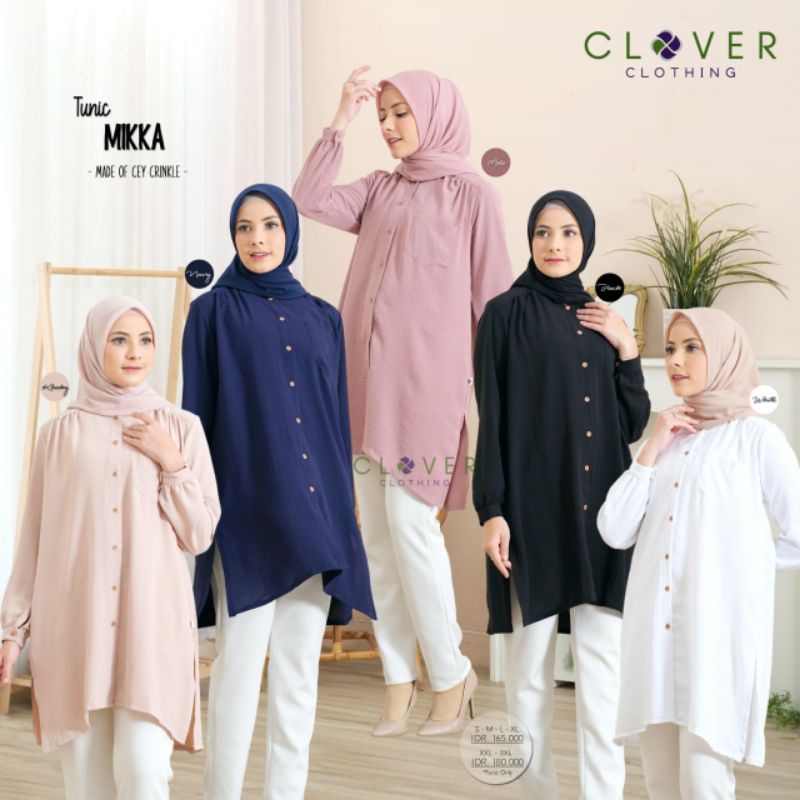 TUNIC MIKKA BY CLOVER CLOTHING/ATASAN MUSLIM/TUNIK