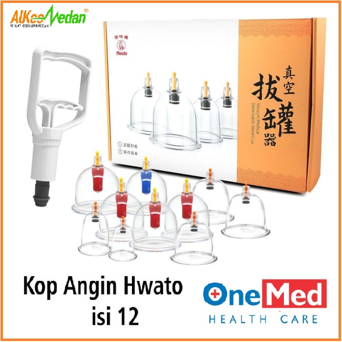 Jual Kop Angin Hwato Pvc Isi Alat Bekam Hwato Onemed Alkes Medan Shopee Indonesia