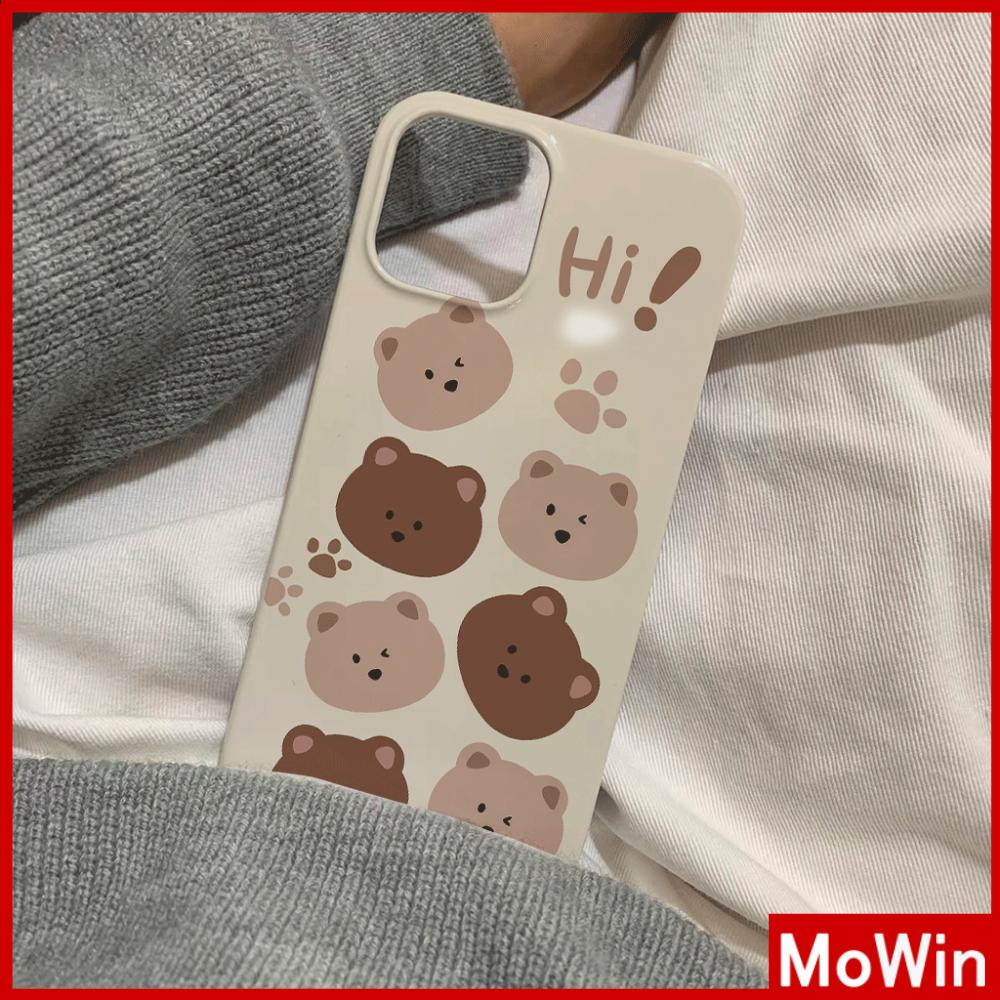 For iPhone 14 Pro max iPhone Case Gray White TPU Soft Case Candy Case Shockproof Protection Camera Cute Bear Compatible For iPhone 13 Pro max 12 Pro Max 11 Pro max xr xs 7Plus 7 8