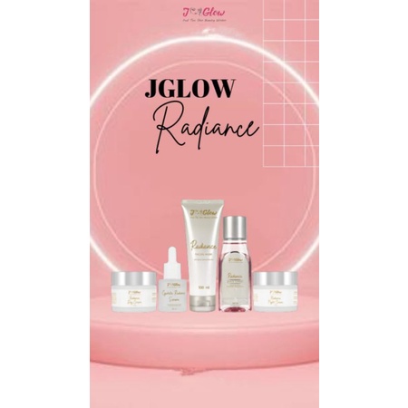 Jglow skincare/Jglow RADIANCE/skincare BPOM aman bumil dan busui