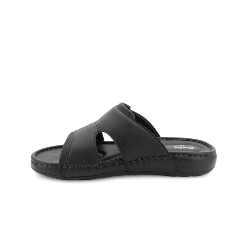 Bata Comfit Sandal Pria Casual Ricco Black-8716172