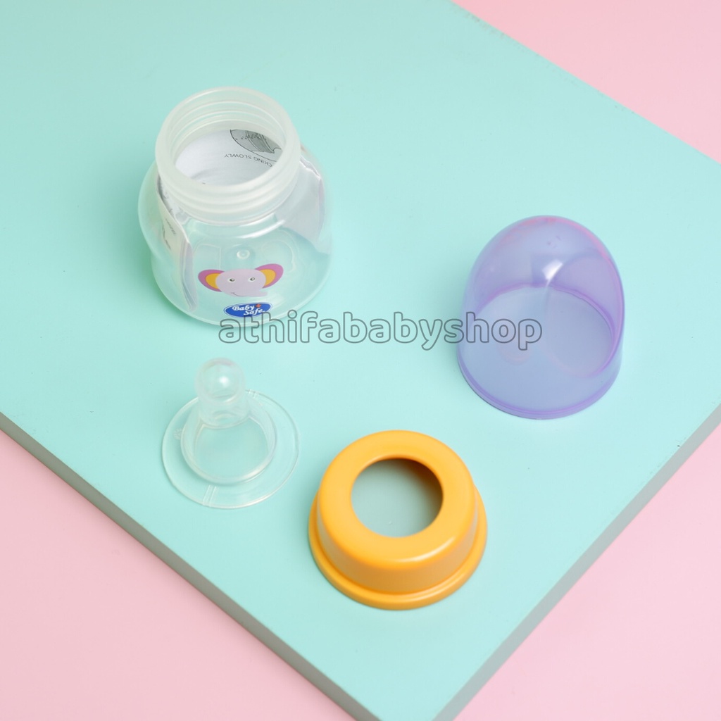 Botol Susu Bayi Baru Lahir New born Baby Safe Bottle 60ml Dot ASI Anak Karakter (JS006)