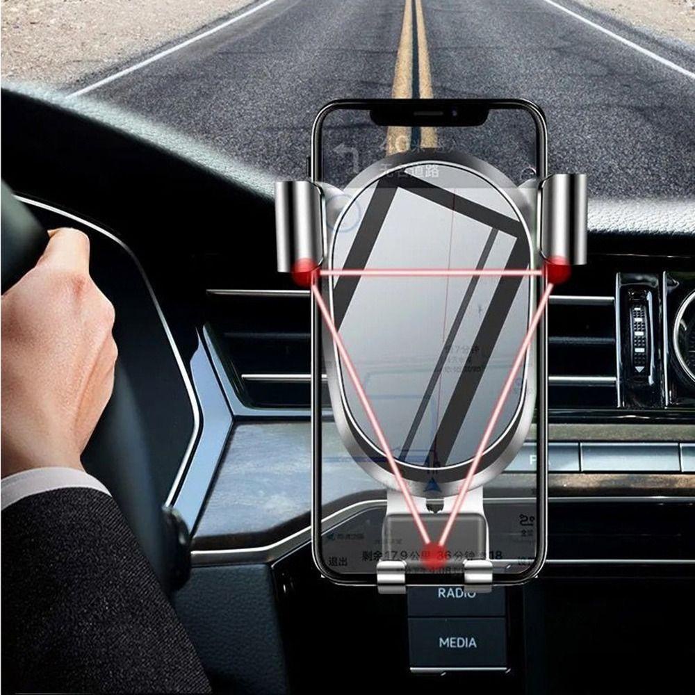 Top Car Phone Holder New Bracket Stand Gravity Dudukan Telepon Otomatis