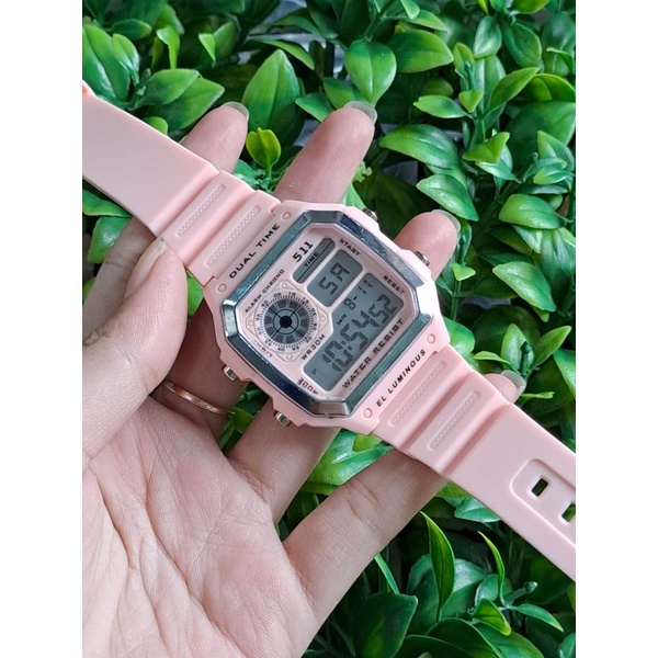 jam tangan cewek dual time