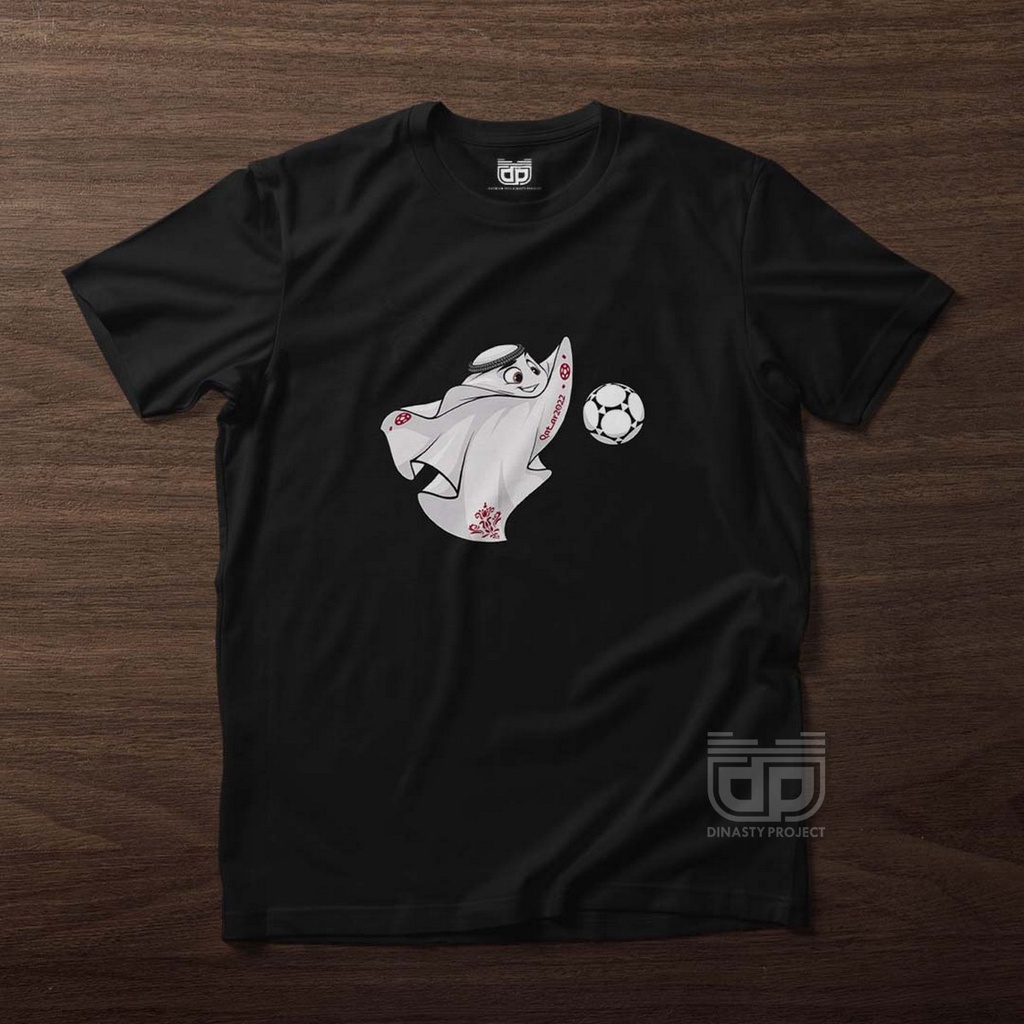 Kaos La'eeb Maskot Piala Dunia Qatar