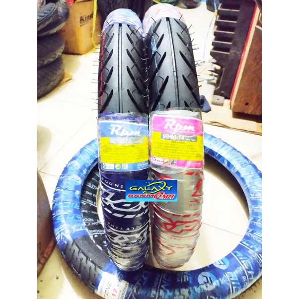 PAKET HEMAT SEPASANG BAN MONTOR MATIC RICHSTONE 80/90-14 ATAU 90/90-14 ban Montor honda beat vario m