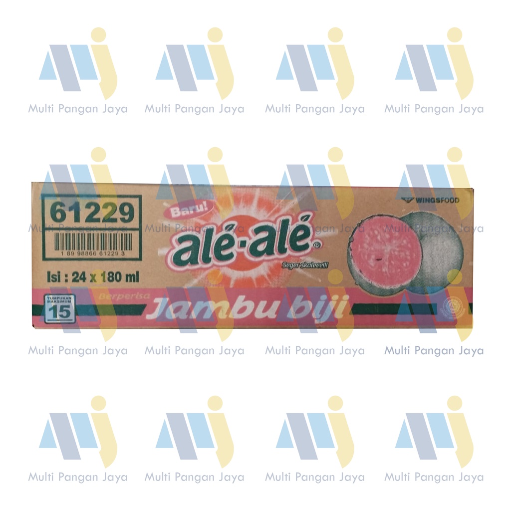 

MINUMAN ALE-ALE CUP GUAVA 190 ML