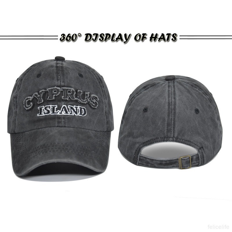 Topi Baseball Motif Bordir Tulisan Untuk Unisex