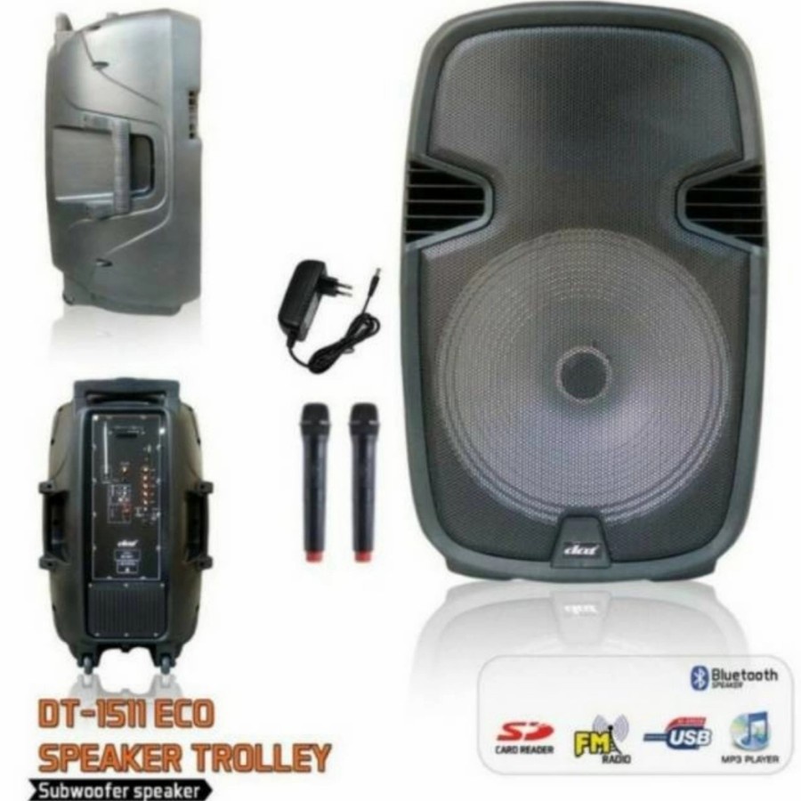Speaker wireless troly dat dt 1511 eco