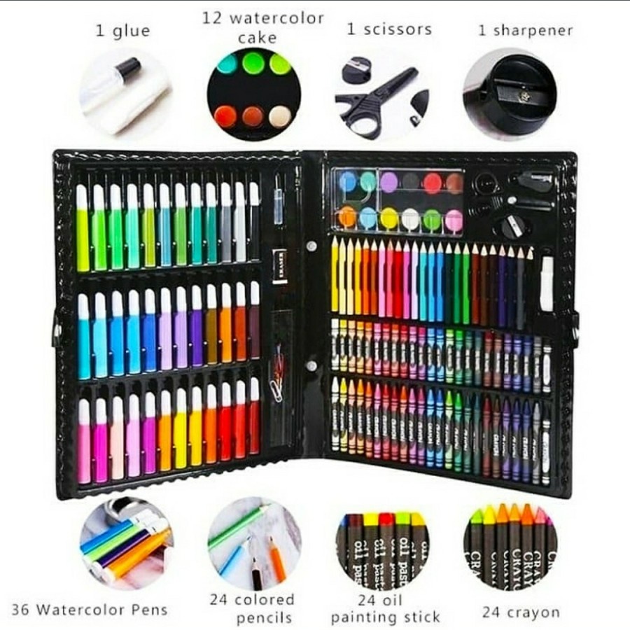 

PBM ~ PENSIL WARNA ISI 150PC // CRAYON MEWARNAI COLLOR FULL ISI 150 // ALAT MEWARNAI ISI 150 // ART ST 150
