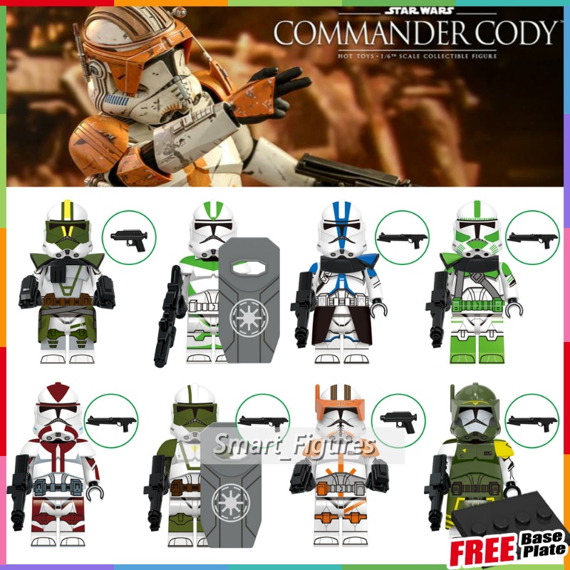 Mainan Action Figure Mini Karakter Star Wars Commander Komposit Doom Appo Anaxes Doom Trooper 442nd Clone X0345