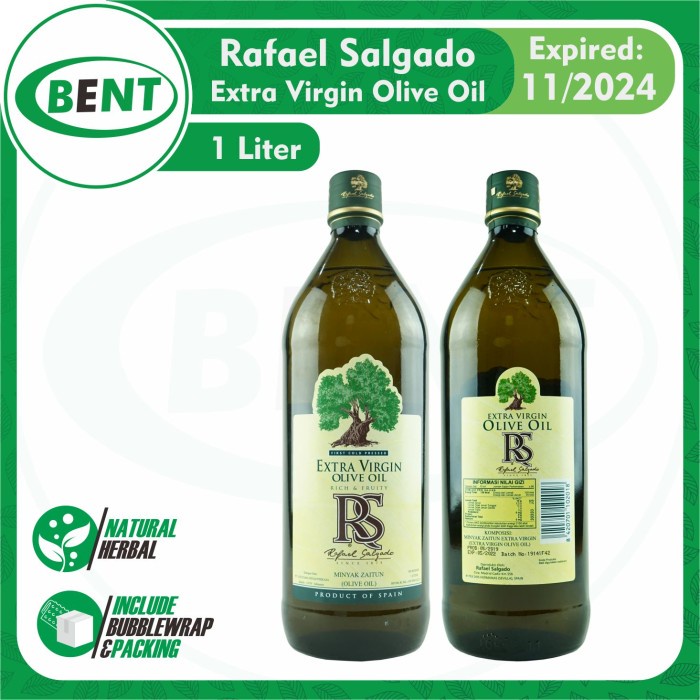 RS Rafael Salgado Olive Oil (Minyak Zaitun) 1L