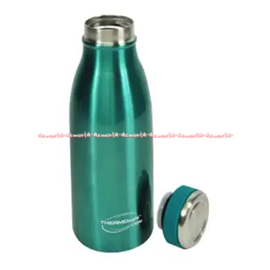 Kris Thermal Bottle Vacuum 350ml Blue Botol Minuman Panas Dingin Tahan Lama Termal Botle Vakum Krischef Krisbow Warna Hijau Tosca 350 ml