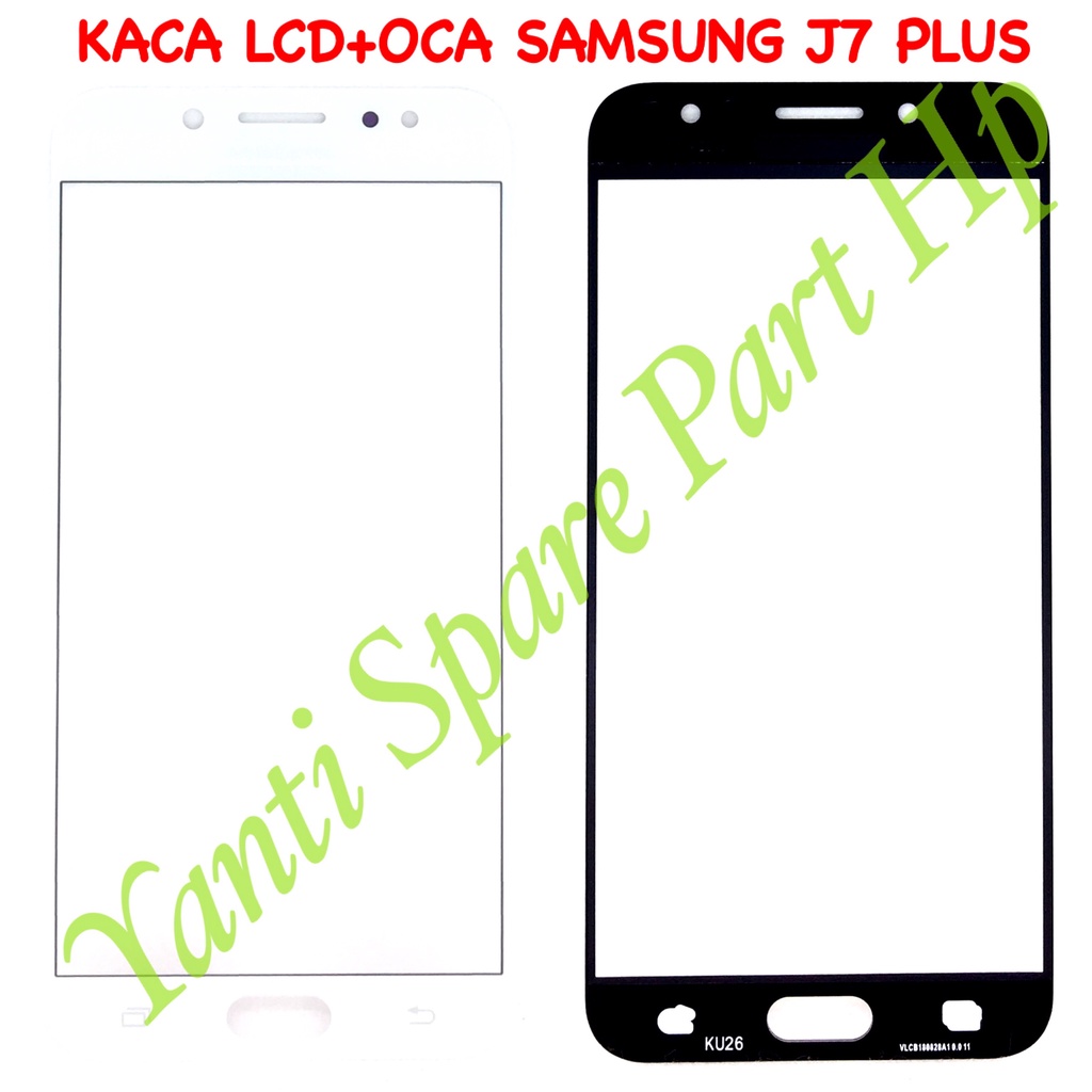 Kaca Lcd Plus Oca Samsung J7 Plus C710 Original Terlaris New