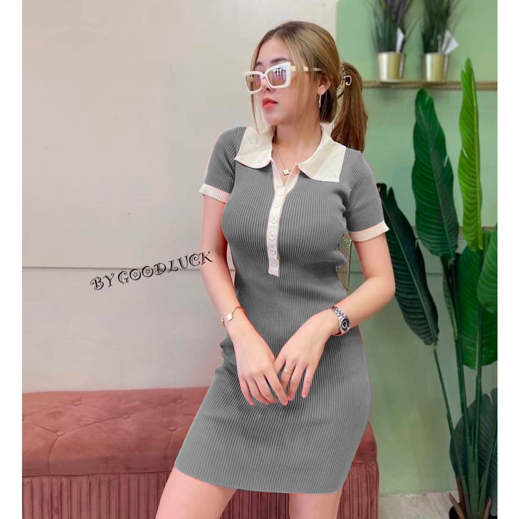 Dress Bardin - Mini Dress Wanita - Dress Casual Perempuan - Dress Rajut Terbaru - Pakaian Wanita