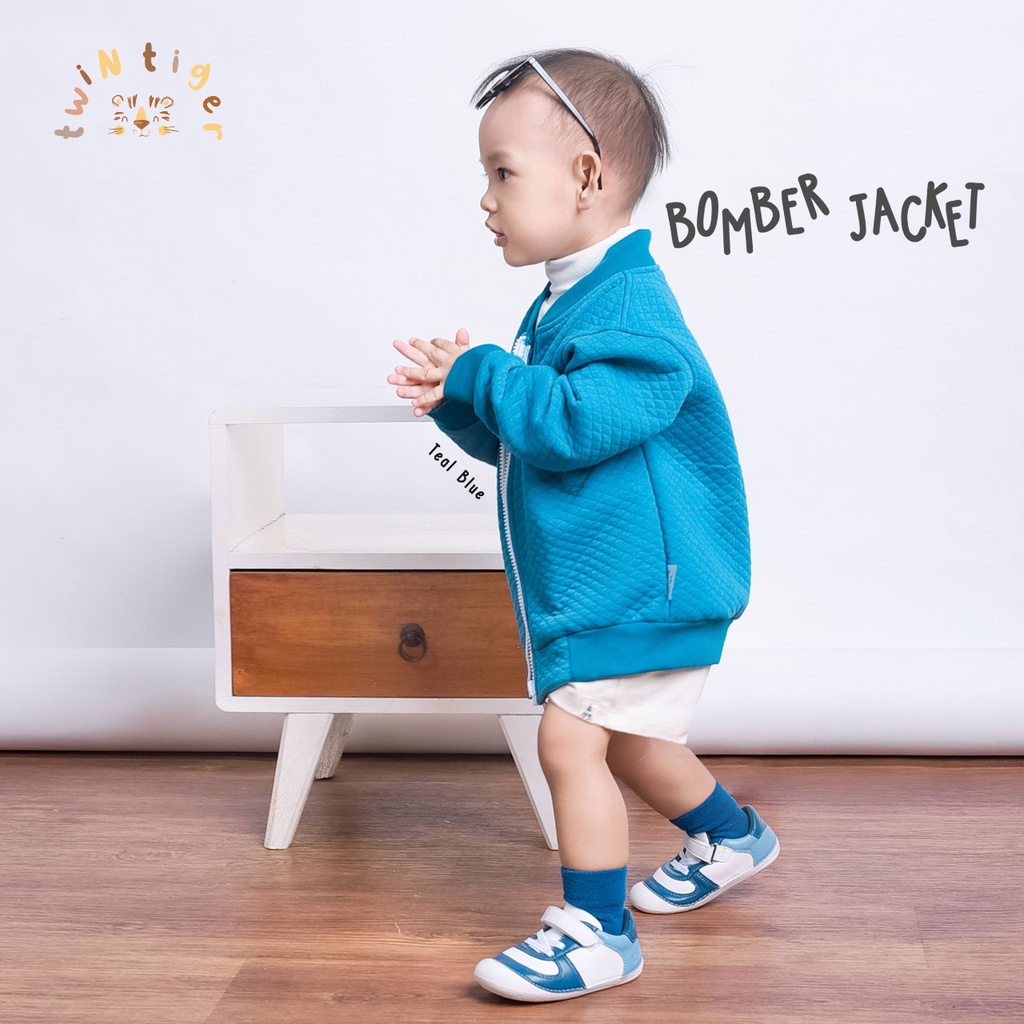 TWIN TIGER BOMBER JACKET JAKET ANAK ATASAN ANAK FASHION ANAK 9 BULAN - 6 TH