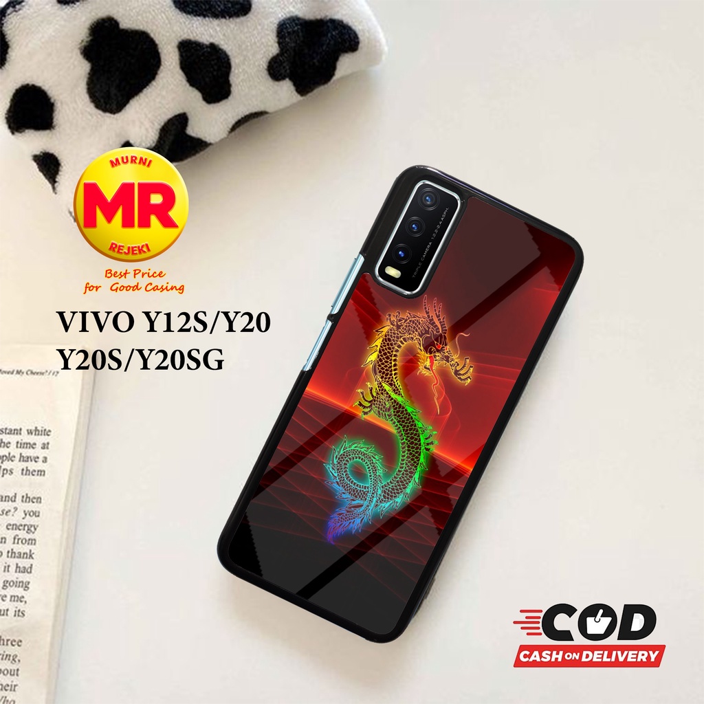CASE VIVO Y12S Y20 Y20S Y20S - CASING VIVO Y12S Y20 Y20S Y20S - MOTIF DRAGON Murni case - casing aer