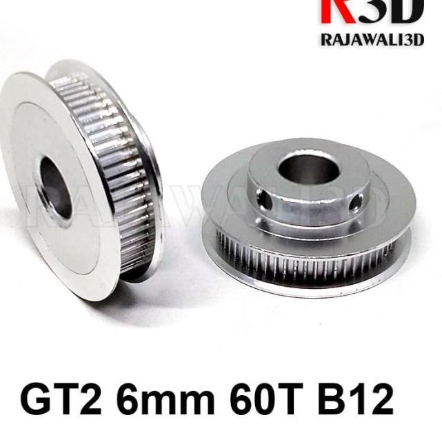 GT2 TIming Pulley 60 Teeth Bore 12mm Belt 6mm