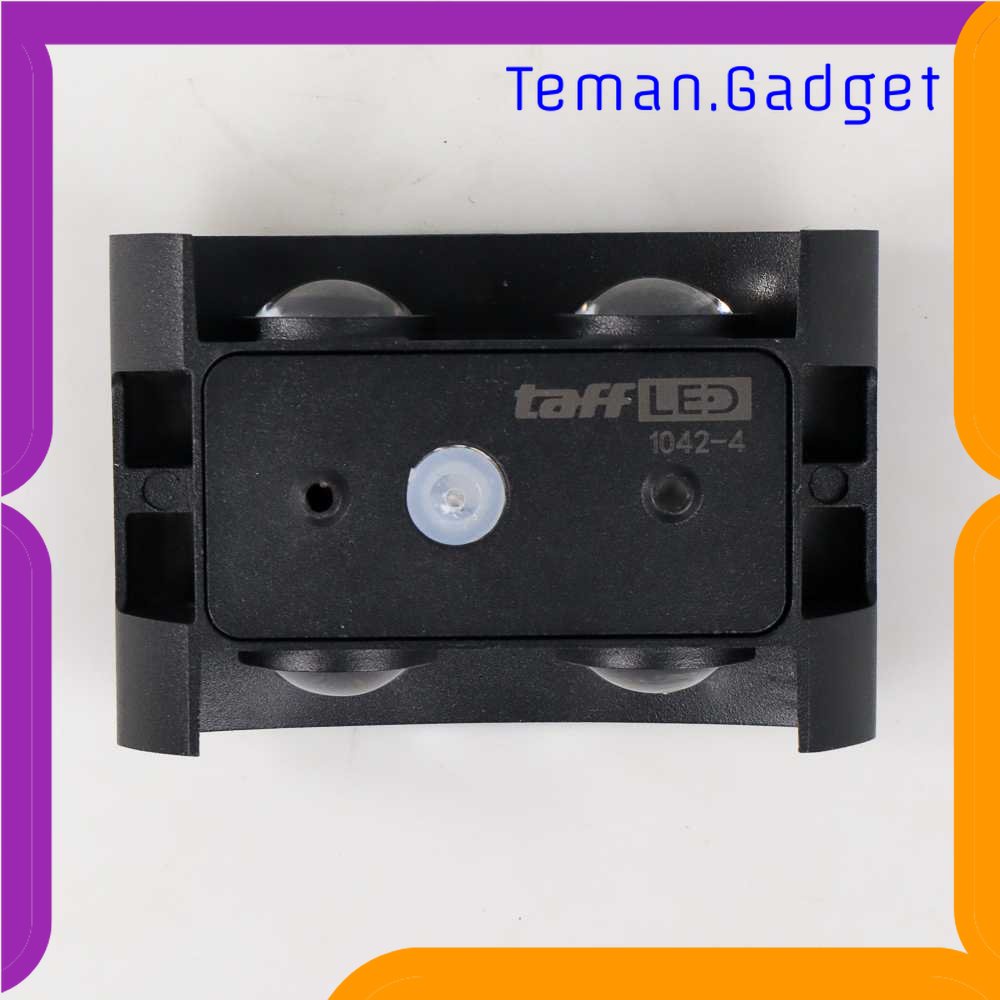 TG-LMP TaffLED Lampu Hias Dinding LED Aluminium 4W 4 LED Tri-color - 1042-4