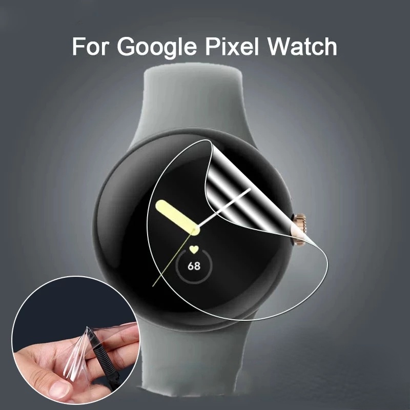 Film Pelindung Layar Anti Gores Bahan TPU Hydrogel Untuk Google Pixel Watch 2022