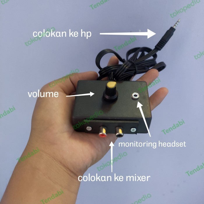 Alat Rekam / Record Dari Mixer Ke Hp Android